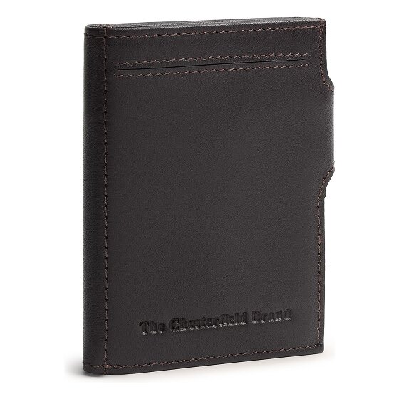 The Chesterfield Brand Zadar Porte-monnaie Protection RFID Cuir véritable 7.5 cm