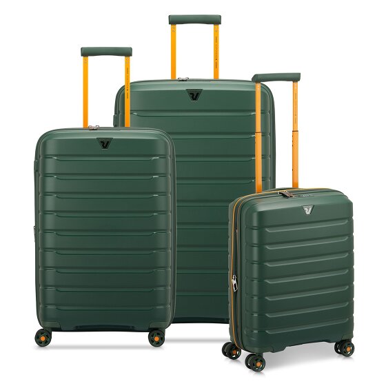 Roncato B-Flying Move 4 roulettes Set de valises 3 pièces avec soufflet d'extension