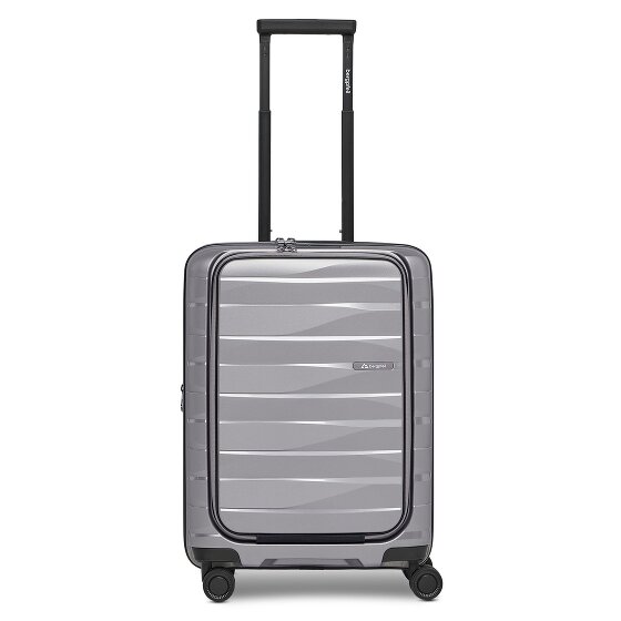 Bergpfeil Travel 4 roues Valise cabine 55 cm Compartiment ordinateur avec soufflet d'extension