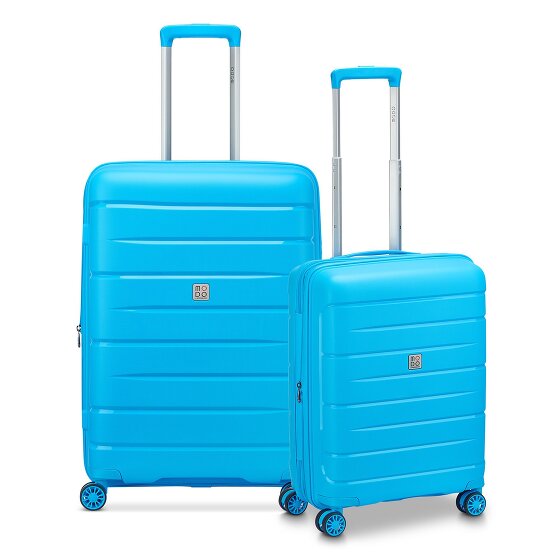 MODO by Roncato Starlight 3.0 4 roulettes Set de valises 2 pièces avec soufflet d'extension