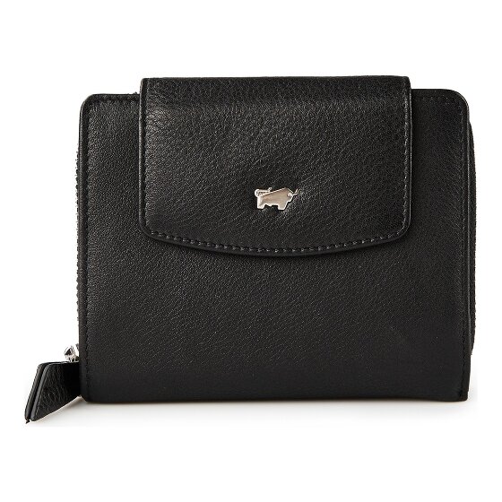 Braun Büffel Joy Porte-monnaie Protection RFID Cuir véritable 12 cm