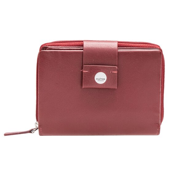 Maître Henau Diethilde Porte-monnaie Protection RFID Cuir véritable 12.5 cm