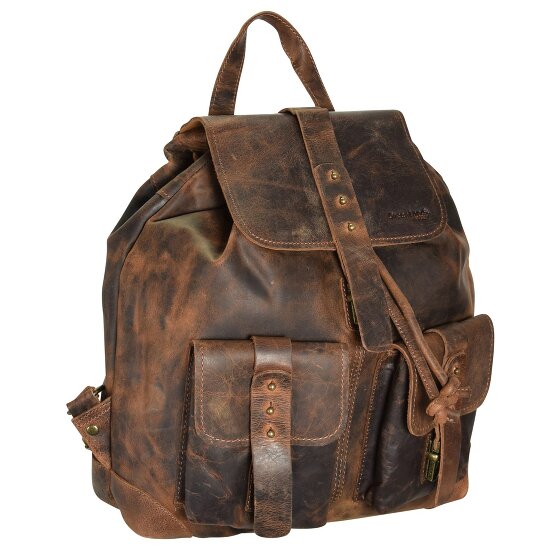 Greenland Nature Sac à dos Classic en cuir 37 cm