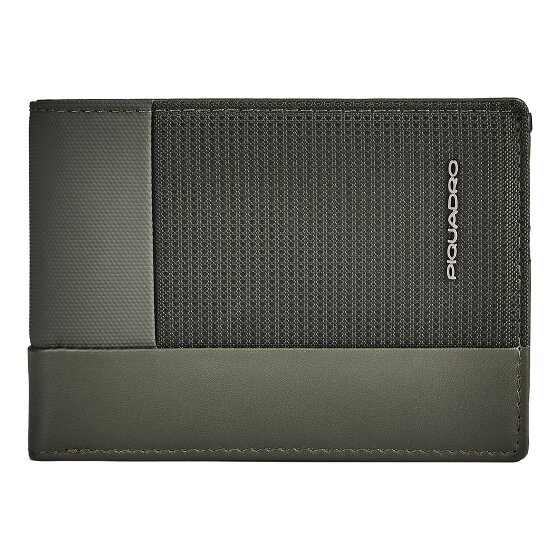 Piquadro Sync Porte-monnaie Protection RFID Cuir véritable 12.5 cm