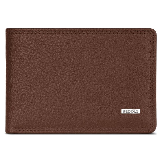 Redolz Leather Essentials QF petit porte-monnaie en cuir RFID 10,5 cm