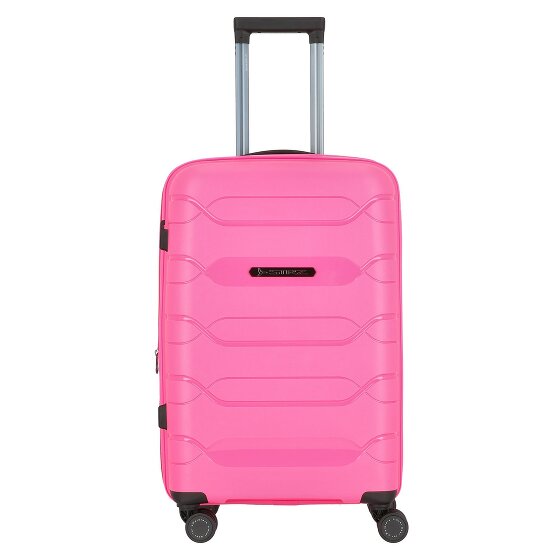 Polestream Strz by Asteroid 4 roulettes Trolley M 64 cm avec soufflet d'extension