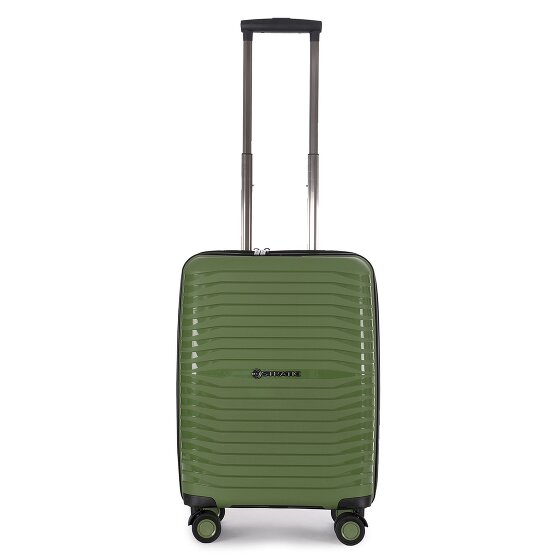 Stratic Bright+ 4 roues Valise cabine S 55 cm avec soufflet d'extension