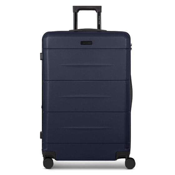 Police London 4 roues Valise cabine 74 cm avec soufflet d'extension