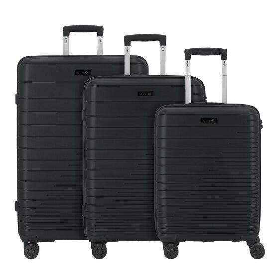 d&n Travel Line 4600 4 roulettes Set de valises 3 pièces