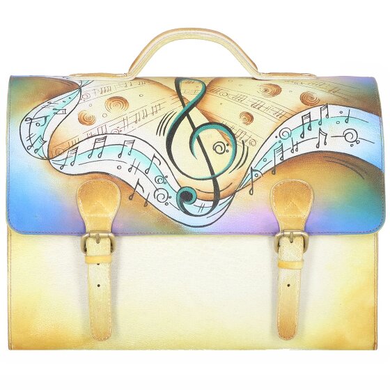 Greenland Nature Art+Craft Porte-documents en cuir 41 cm Compartiment pour ordinateur portable