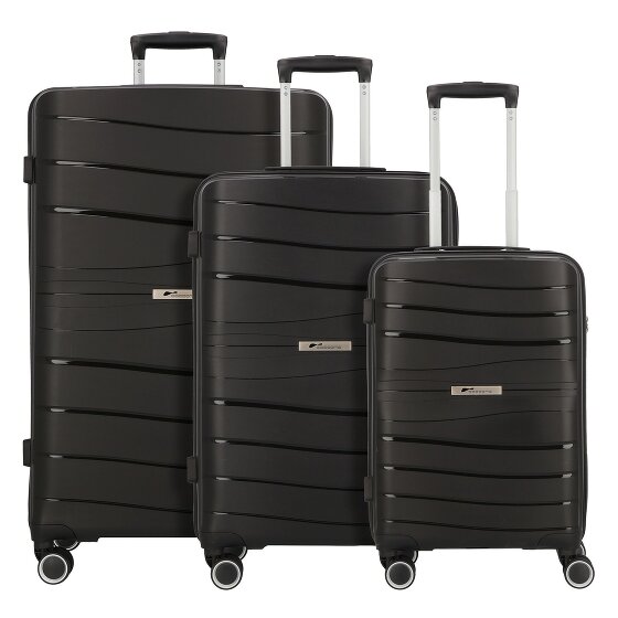 Cocoono Leon 4 roulettes Set de valises 3 pièces