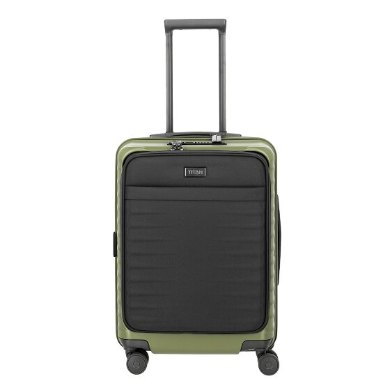 Titan Upgrade 4 roulettes Trolley de cabine 55 cm Compartiment pour ordinateur portable