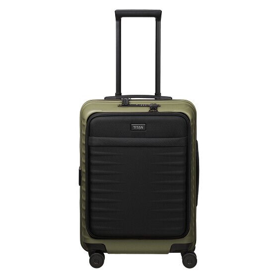 Titan Upgrade 4 roulettes Trolley de cabine 55 cm Compartiment pour ordinateur portable