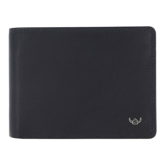 Golden Head Polo Porte-monnaie Protection RFID Cuir véritable 12.5 cm