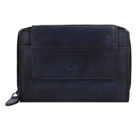 Greenburry Destressed Porte-monnaie Protection RFID Cuir 13.5 cm