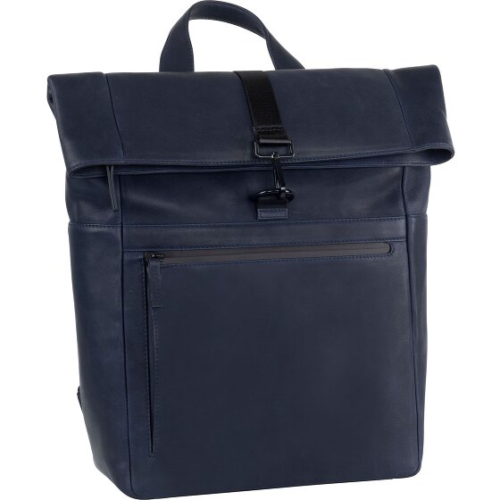 Leonhard Heyden Den Haag Sac à dos en cuir 40 cm pour ordinateur portable