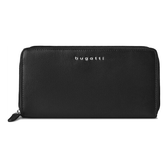 bugatti Valencia Porte-monnaie Protection RFID Cuir véritable 20 cm