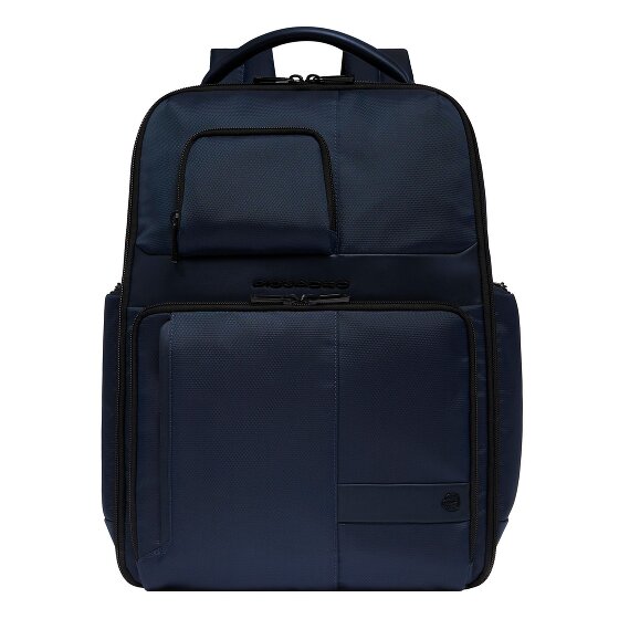 Piquadro W129 Sac à dos de voyage 46 cm avec compartiment pour ordinateur portable et soufflet d'extension