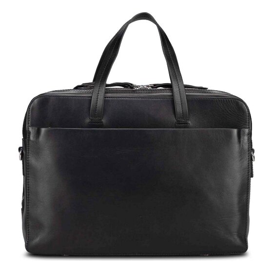 Jost Arva Attaché-case Cuir véritable 36 cm Compartiment ordinateur