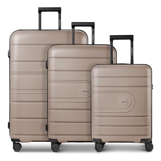 Redolz Essentials 11 4 roues Set de valises 3 pièces avec soufflet d'extension