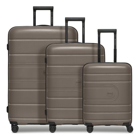 Redolz Essentials 11 4 roues Set de valises 3 pièces avec soufflet d'extension