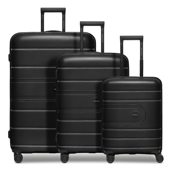 Redolz Essentials 11 4 roues Set de valises 3 pièces avec soufflet d'extension