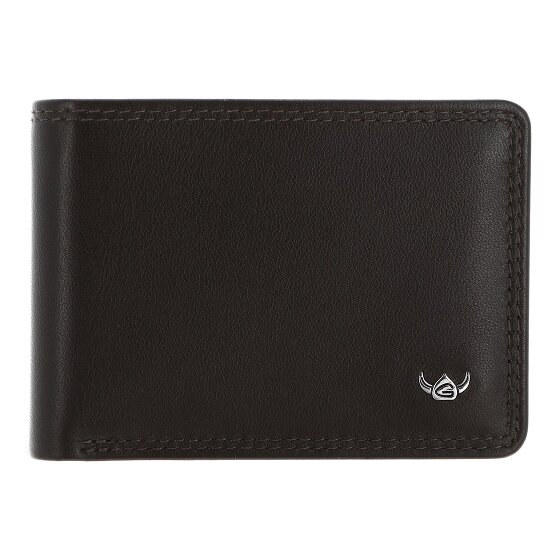 Golden Head Polo Porte-monnaie Protection RFID Cuir véritable 10 cm