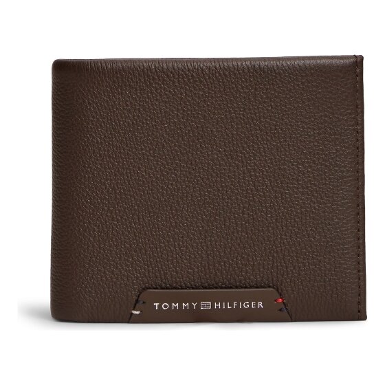 Tommy Hilfiger TH Corp Porte-monnaie Cuir véritable 11.5 cm