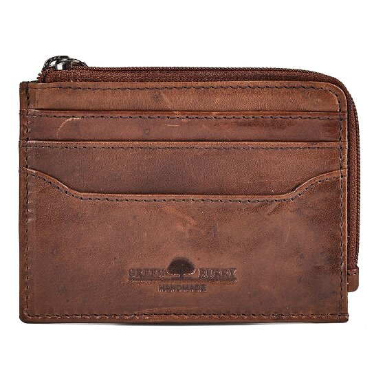 Greenburry Newport Étui pour cartes de crédit Protection RFID Cuir véritable 10.5 cm