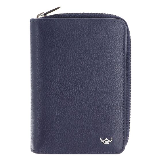 Golden Head Madrid Porte-monnaie Protection RFID Cuir véritable 11.5 cm