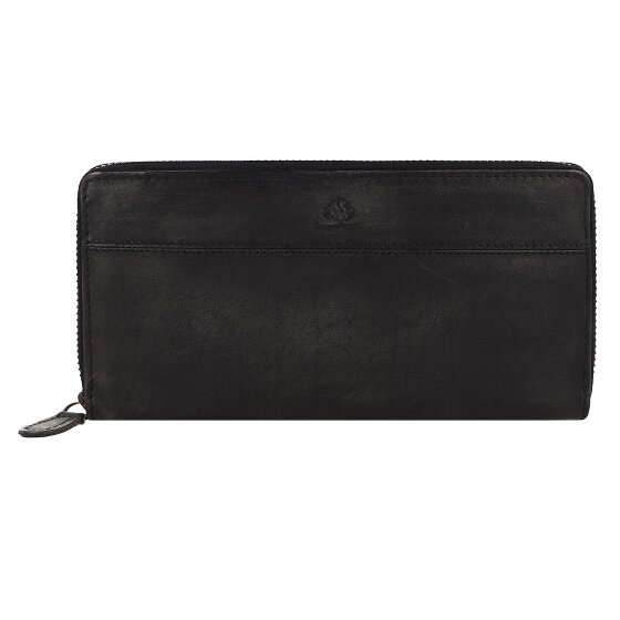Greenburry Destressed Porte-monnaie Protection RFID Cuir 19 cm
