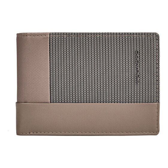 Piquadro Sync Porte-monnaie Protection RFID Cuir véritable 12.5 cm