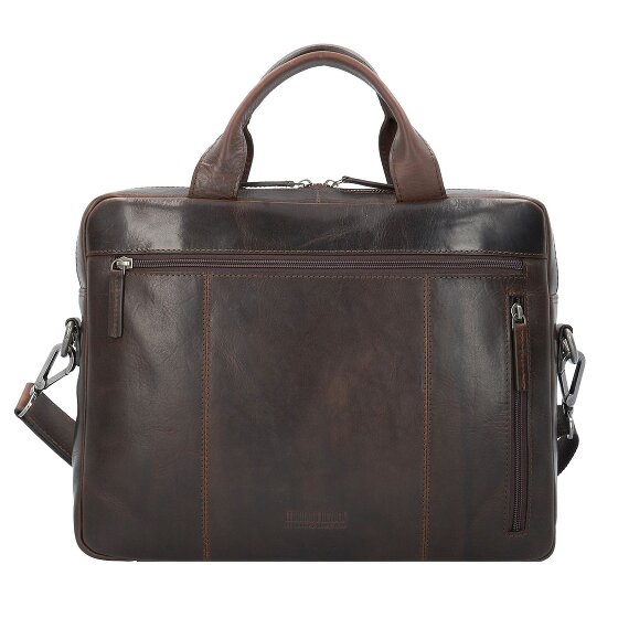 Leonhard Heyden Roma Porte-documents en cuir 37 cm Compartiment pour ordinateur portable