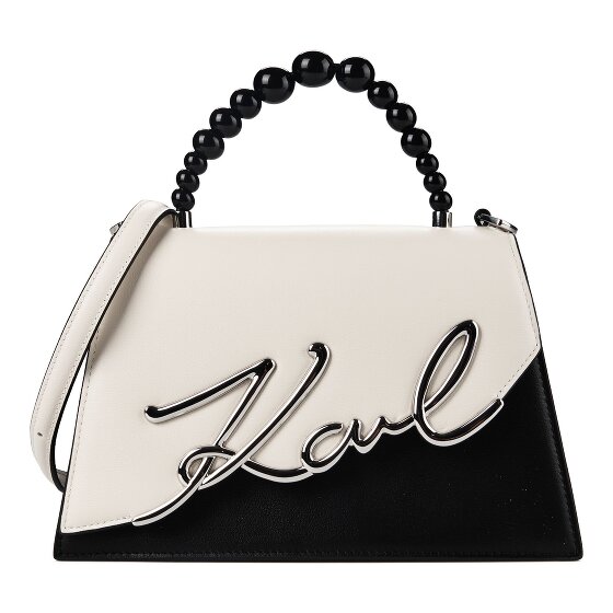 Karl Lagerfeld Signature 2.0 Sac à main Cuir véritable 25 cm
