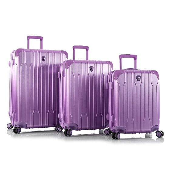 Heys Xtrak 4 roulettes Set de valises 3 pièces avec soufflet d'extension