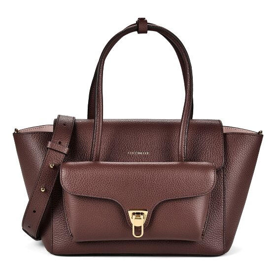 Coccinelle Double Beat Sac à bandoulière Cuir véritable 31 cm