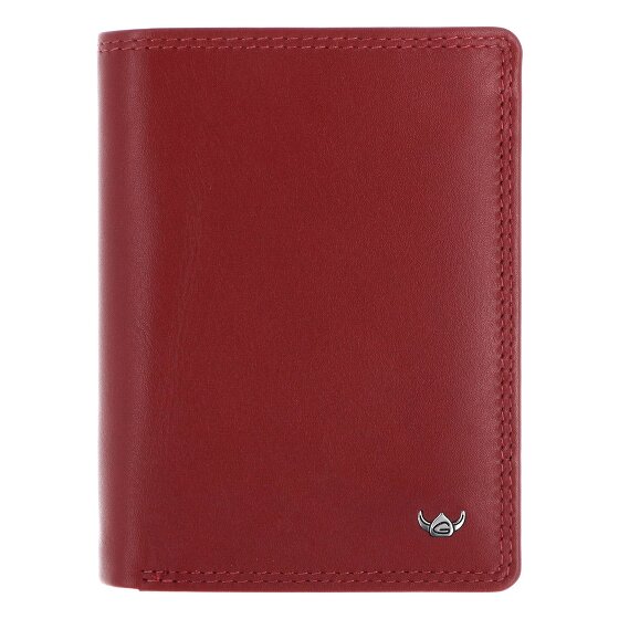 Golden Head Polo Porte-monnaie Protection RFID Cuir véritable 9 cm