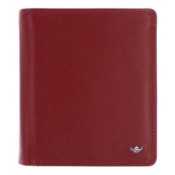 Golden Head Polo Porte-monnaie Protection RFID Cuir véritable 11 cm