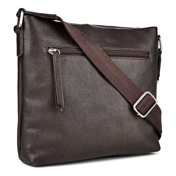 Jost Lysa Sac à bandoulière Cuir véritable 25 cm