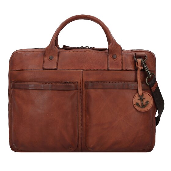 Harbour 2nd Urban Poets Attaché-case Cuir véritable 50 cm Compartiment ordinateur