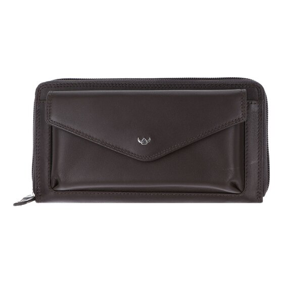 Golden Head Polo Porte-monnaie Protection RFID Cuir véritable 19.5 cm