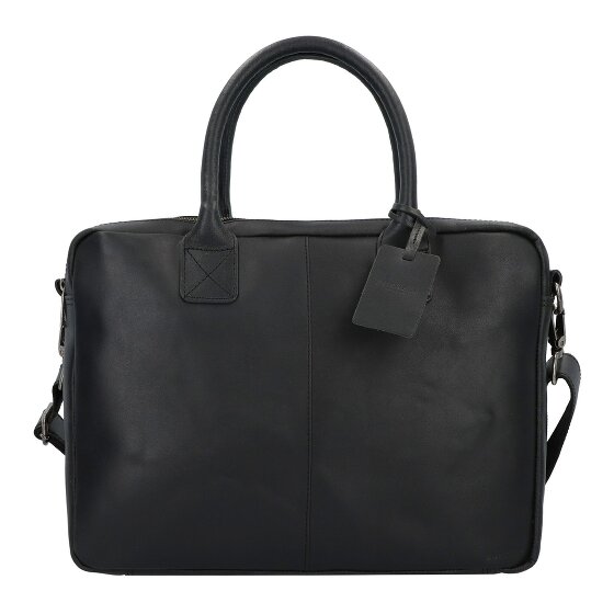 Burkely Porte-documents Vintage Taylor en cuir, 40 cm, compartiment pour ordinateur portable