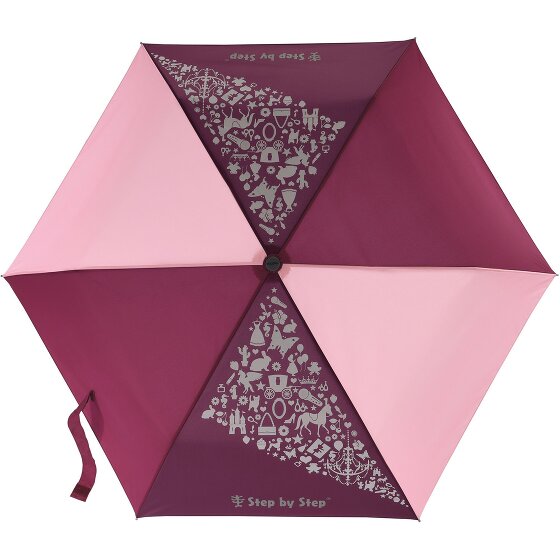 Step by Step Magic Rain Effect Parapluie de poche pour enfants 22,5 cm