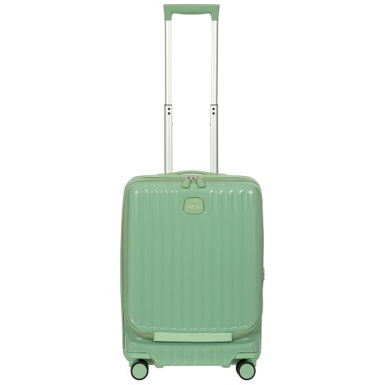 Bric's Positano 4 roulettes Trolley de cabine 55 cm avec soufflet d'extension