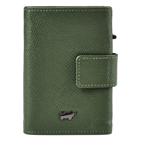 Braun Büffel Robin Étui pour cartes de crédit Protection RFID Cuir véritable 7.5 cm