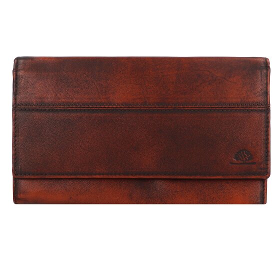 Greenburry Destressed Porte-monnaie Protection RFID Cuir 18.5 cm
