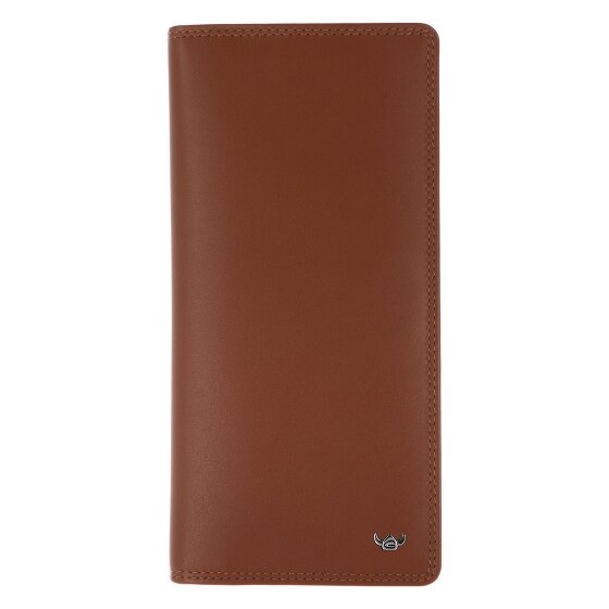 Golden Head Polo Porte-monnaie Protection RFID Cuir véritable 19 cm