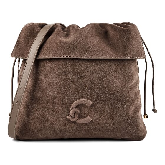 Coccinelle Lidia Sac à bandoulière Cuir véritable 34 cm