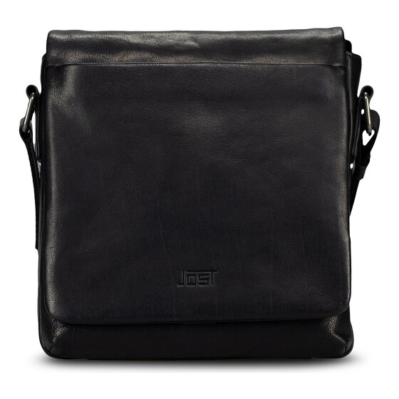 Jost Glasgow Sac à bandoulière S Protection RFID Cuir véritable 23 cm