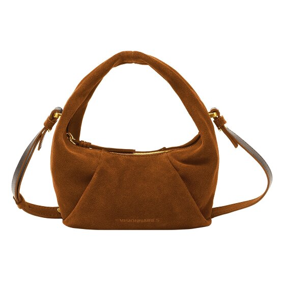 LES VISIONNAIRES Greta Mini Essential Sac à main Cuir véritable 23 cm
